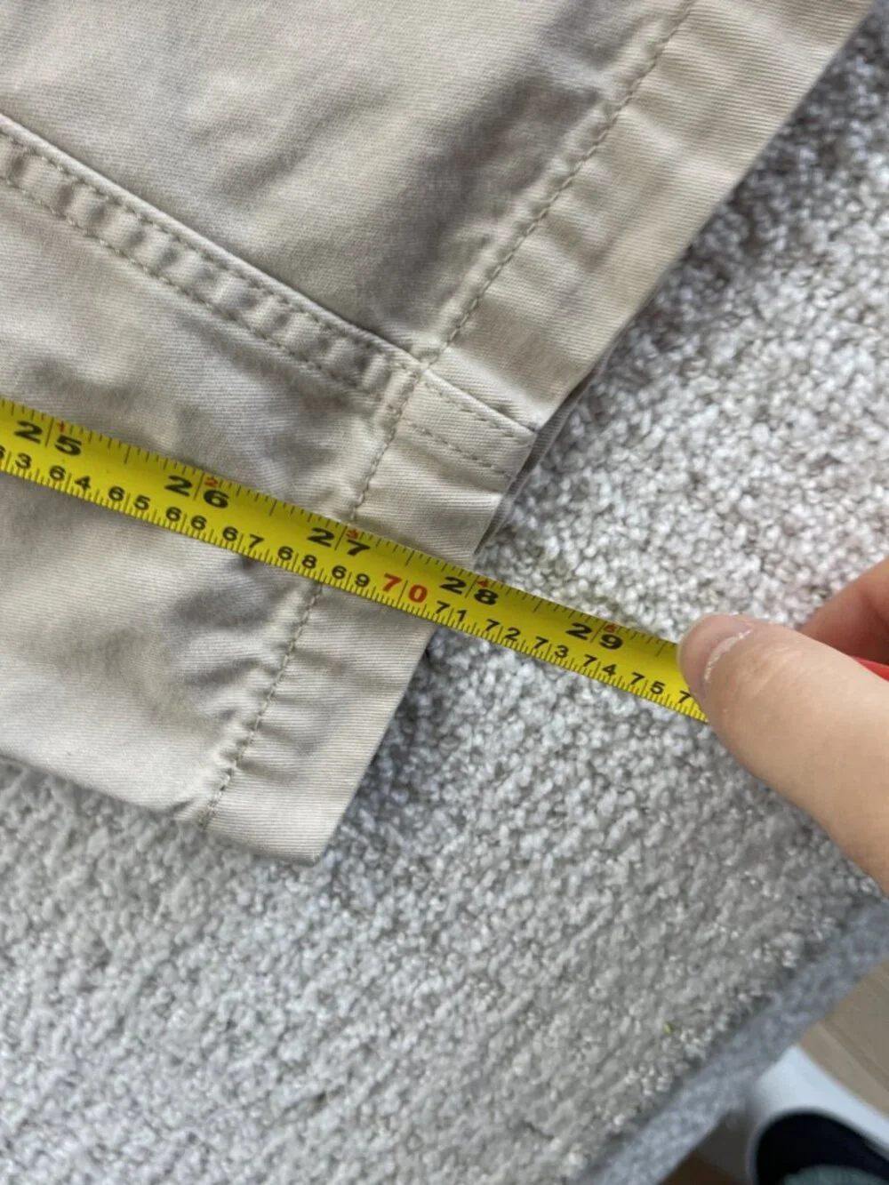 Aritzia Sunday Best Beige New Oscar Carpenter Wide Leg Cargo Pants Womens 2 - Picture 8 of 10